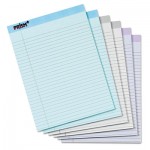 Tops Prism Plus Colored Legal Pads, 8 1/2 x 11 3/4, Pastels, 50 Sheets, 6 Pads/Pack TOP63116