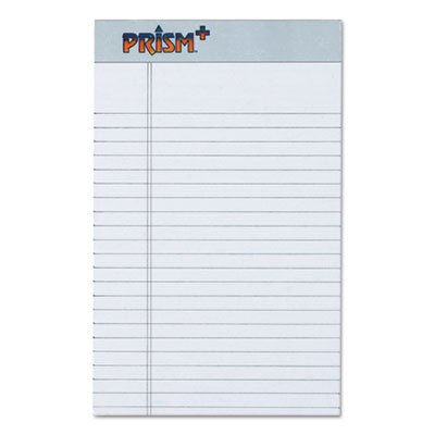 Tops Prism Plus Colored Legal Pads, 5 x 8, Gray, 50 Sheets, Dozen TOP63060