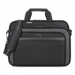 Solo Pro CheckFast Briefcase, 17.3", 17" x 5 1/2" x 13 3/4", Black USLCLA3144