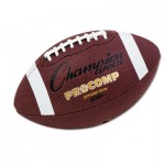 Champion Sports Pro Composite Football, Official Size, 22", Brown CSICF100