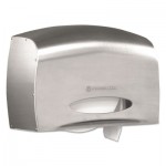 Scott Pro Coreless Jumbo Roll Tissue Dispenser, EZ Load, 6x9.8x14.3, Stainless Steel KCC09601