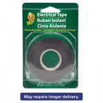 Pro Electrical Tape, 3/4" x 66 ft, 1" Core, Black DUC551117