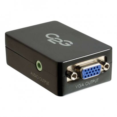C2G Pro HDMI to VGA and Audio Adapter Converter 40714
