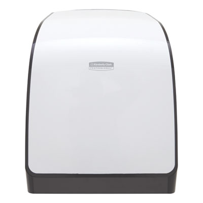Scott KCC 34347 Pro Mod Manual Hard Roll Towel Dispenser, 12.66 x 9.18 x 16.44, White KCC34347
