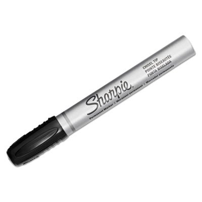 Sharpie Pro Permanent Marker, Chisel Tip, Black, Open Stock, Dozen SAN1794224