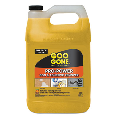 Goo Gone Pro-Power Cleaner, Citrus Scent, 1 gal Bottle, 4/Carton WMN2085CT