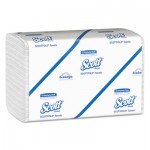 Scott Pro Scottfold Towels, 7 4/5 x 12 2/5, White, 175 Towels/Pack, 25 Packs/Carton KCC01960