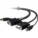 Belkin Pro Series USB KVM Cable Kit F3X1962B15