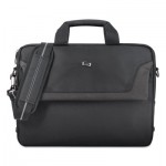 Solo Pro Slim Brief, 16", 15 1/2" x 2" x 11 1/2", Black USLCLA1164