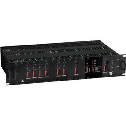 Black Box Pro Switching Gang Switch Chassis - 2U, 18-Card SM260A