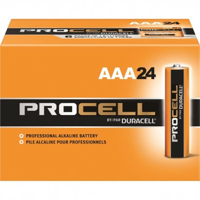 Duracell PROCELL Alkaline AAA Batteries PC2400BKDCT