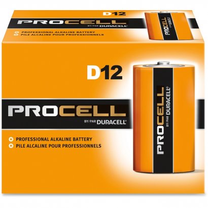 Duracell PROCELL Alkaline D Batteries PC1300CT