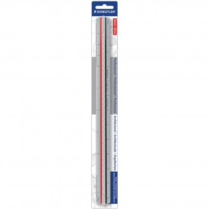 Staedtler Prof-quality Architect Triangular Scale 987M1831BK