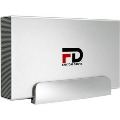 Fantom Drives Professional 2TB 7200RPM USB 3.0 / eSATA aluminum External Hard Drive - Silver GFSP2000EU3
