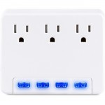 CyberPower Professional 3-Outlet Surge Suppressor/Protector P3WU
