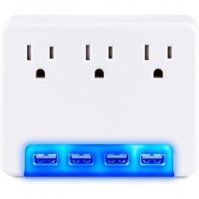 CyberPower Professional 3-Outlet Surge Suppressor/Protector P3WUH