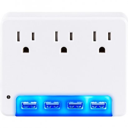 CyberPower Professional 3-Outlet Surge Suppressor/Protector P3WUN