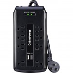 CyberPower Professional 8-Outlets Surge Suppressor CSP806U