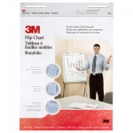 3M Professional Flip Chart Pad, Unruled, 25 x 30, White, 40 Sheets, 2/Carton MMM570