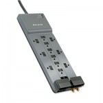 Belkin Professional Series SurgeMaster Surge Protector, 12 Outlets, 10 ft Cord BLKBE11223410
