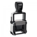 Trodat 5030 Professional Stamp, Dater, Self-Inking, 1 5/8 x 3/8, Black USST5030