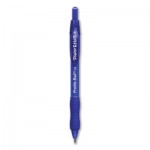 Paper Mate Profile Retractable Ballpoint Pen, Bold 1 mm, Blue Ink/Barrel, Dozen PAP2095462