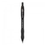 Paper Mate Profile Retractable Gel Pen, Fine 0.5 mm, Black Ink, Translucent Black Barrel, 36/Pack PAP2095452