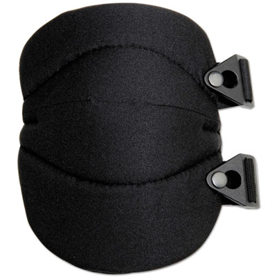 Ergodyne ProFlex 230 Wide Soft Cap Knee Pad, One Size Fits Most, Black EGO18230