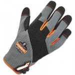Ergodyne ProFlex 710 Heavy-Duty Utility Gloves, Gray, Large, 1 Pair EGO17044
