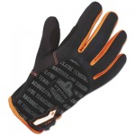 Ergodyne ProFlex 812 Standard Utility Gloves, Black, X-Large, 1 Pair EGO17175