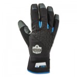 Ergodyne Proflex 817 Reinforced Thermal Utility Gloves, Black, Small, 1 Pair EGO17352