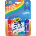 Crayola Project Quick-Dry Paint Sticks 541070