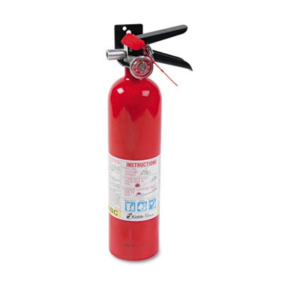 Kidde ProLine Pro 2.5 MP Fire Extinguisher, 1 A, 10 B:C, 100psi, 15h x 3.25 dia, 2