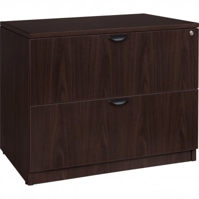 Lorell Prominence 2.0 Espresso Laminate Lateral File - 2-Drawer PL2236ES