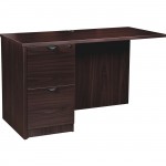 Lorell Prominence 2.0 Espresso Laminate Left Return - 2-Drawer PR2442LES