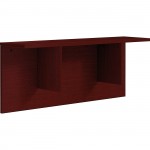 Lorell Prominence 2.0 Mahogany Laminate Reception Countertop PMC4814MY