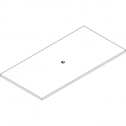 Lorell Prominence 2.0 Rectangular Conference Tabletop PRC4896ES