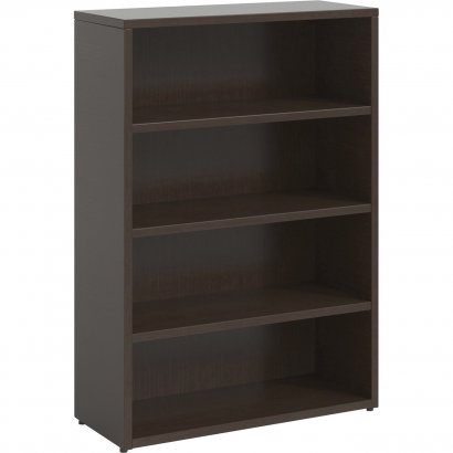 Lorell Prominence Espresso Laminate Bookcase PBK3448ES