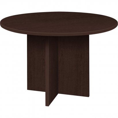 Lorell Prominence Round Laminate Conference Table PT42RES