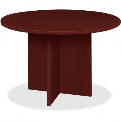 Lorell Prominence Round Laminate Conference Table PT42RMY