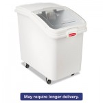 RCP 3603-88 WHI ProSave Mobile Ingredient Bin, 30.86gal, 18w x 29 3/4d x 28h, White RCP360388WHI