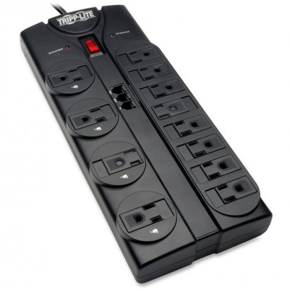 Tripp Lite Protect It! 12-Outlets Surge Suppressor TLP1208TEL