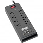 Tripp Lite Protect It! 8-Outlet Surge Suppressor/Protector TLP864USBB