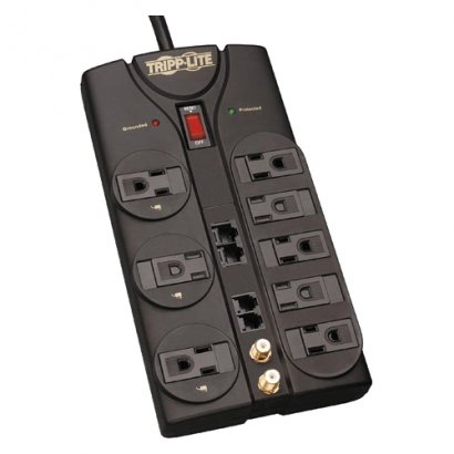 Tripp Lite Protect It! 8-Outlets Surge Suppressor TLP810NET