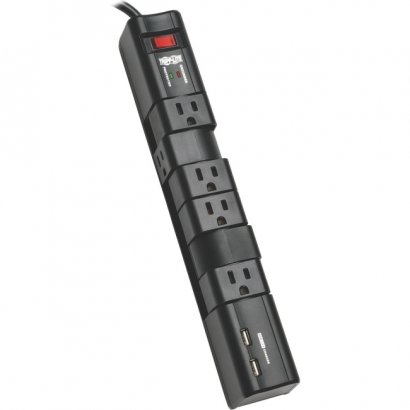 Tripp Lite Protect It! Surge Suppressor/Protector TLP608RUSBB