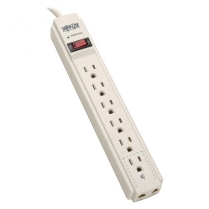 Tripp Lite ProtectIT 6-Outlet Surge Suppressor TLP604TEL