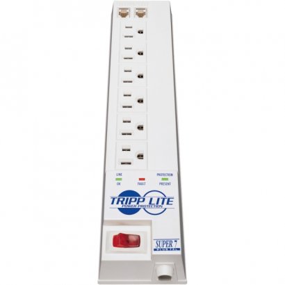 Tripp Lite ProtectIT 7 Outlets 120V Surge Suppressor SUPER7TEL