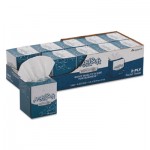 Angel Soft ps Ultra Facial Tissue, 2-Ply, White, 96 Sheets/Box, 10 Boxes/Carton GPC4636014