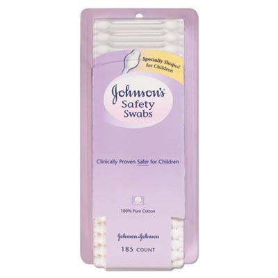 Pure Cotton Swabs, Safety Swabs, 185/Pack JOJ002948