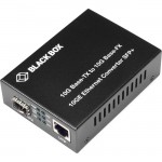 Black Box Pure Networking Copper to Fiber Media Converter - 10GBASE-T to 10G SFP+ LGC220A